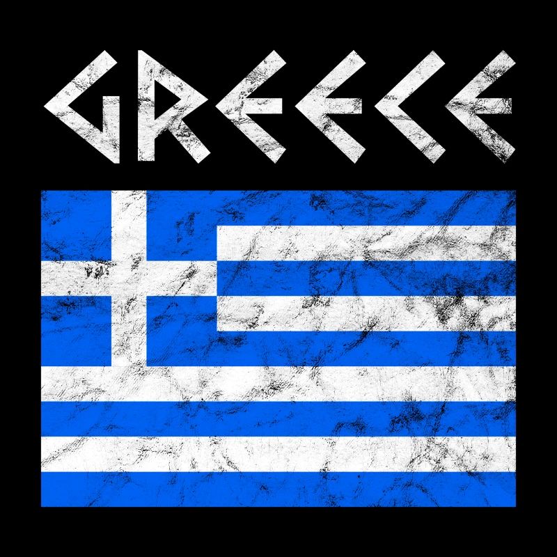 Grèce drapeau grec