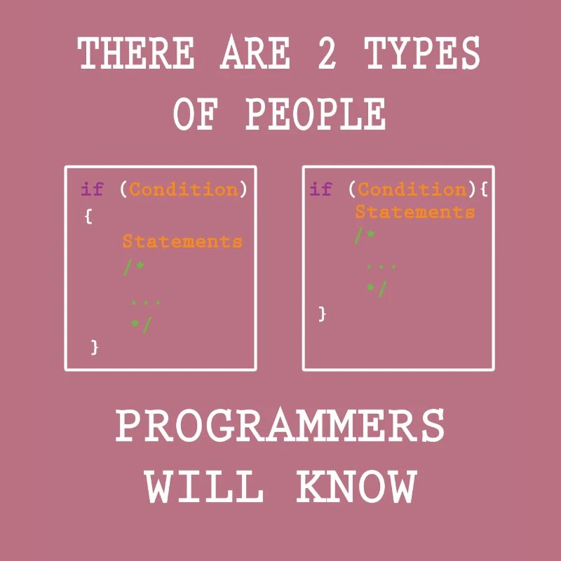 Deux types de programmeurs