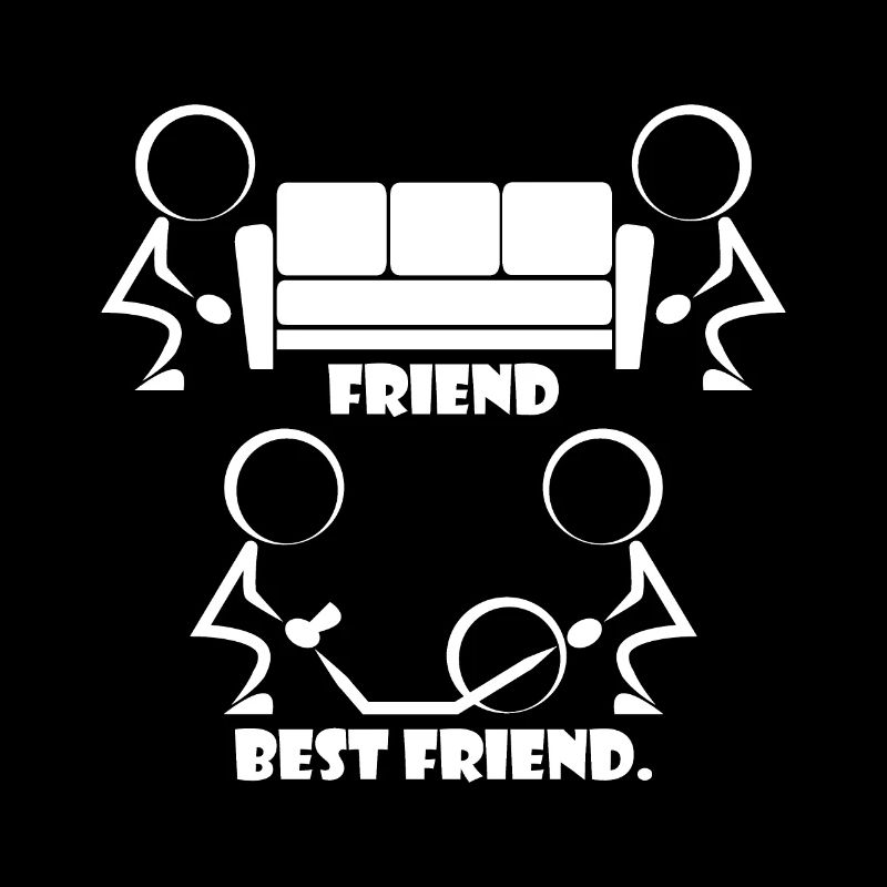 Freund und Bester Freund