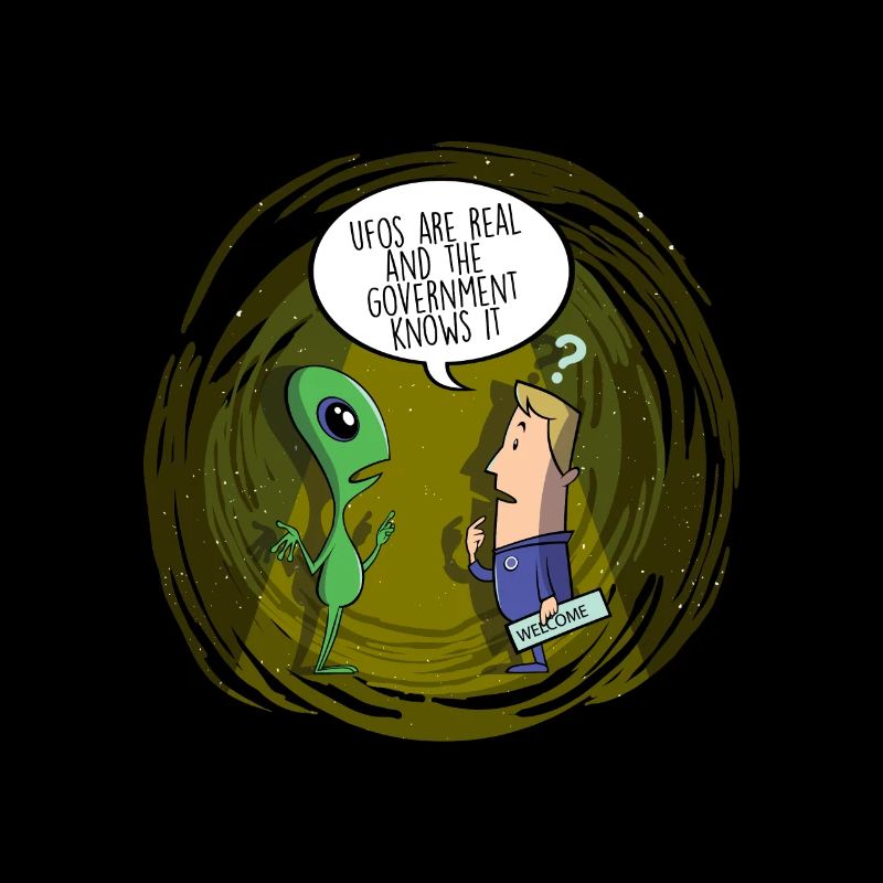 UFOS sind echte Alien Believer Aliens