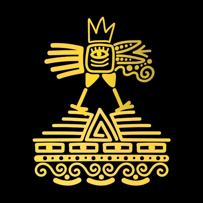 Aztekischer Vogel Maya Inka Zivilisation Alte Kultur