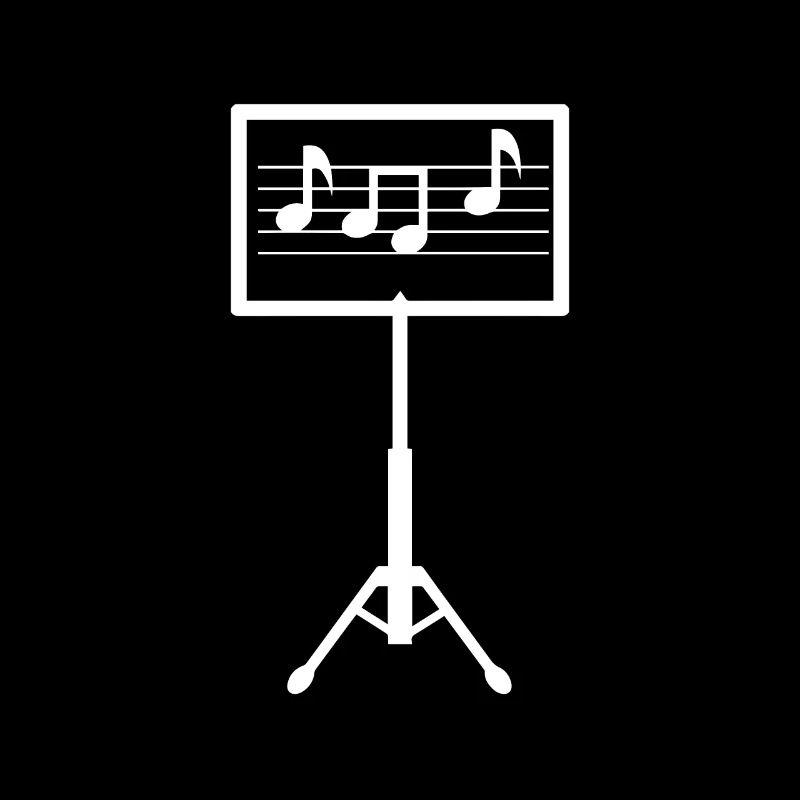 Note Stand Choir Choral Music Conductor Chorus