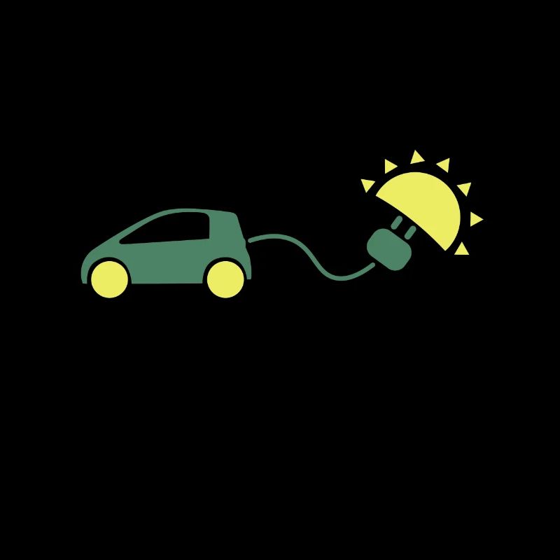 ECar Elektroauto Sonne Automobil Strom Geschenk