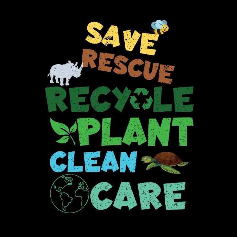 Save Rescue Clean Planet Save Earth Day
