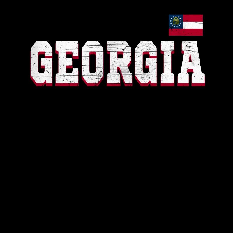 State Name America State Flag Georgia