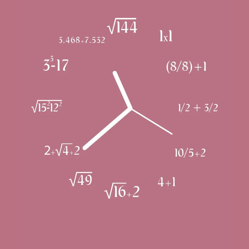 Formula Math Meme Math Equation Funny Math Clock
