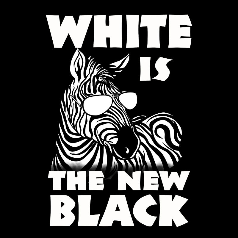 Zebra Gift Noir et Blanc Safari Savannah Steppe