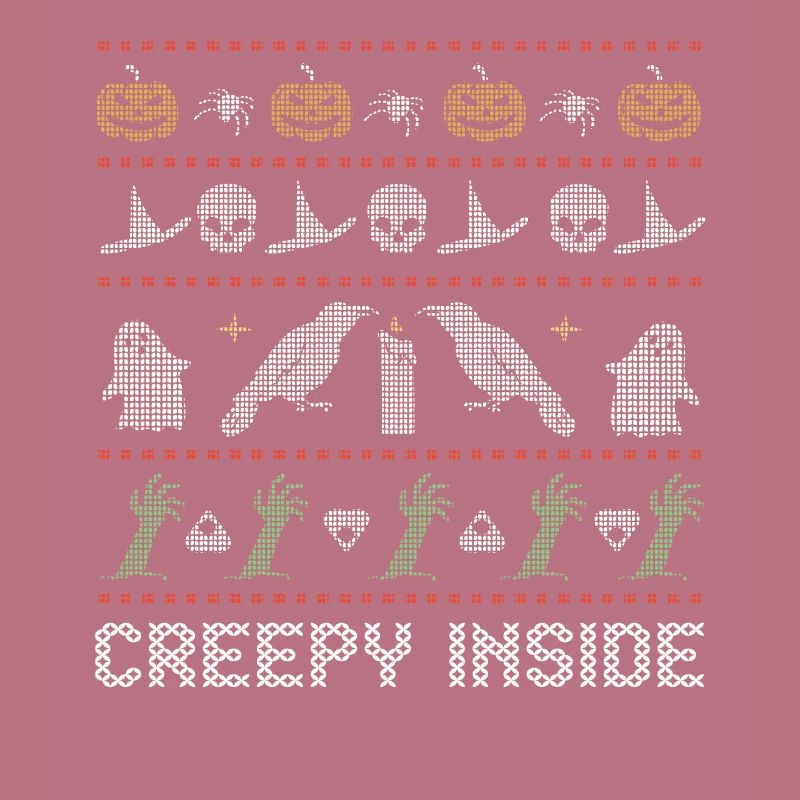 Stitch Pattern Horror Creatures Inside Halloween