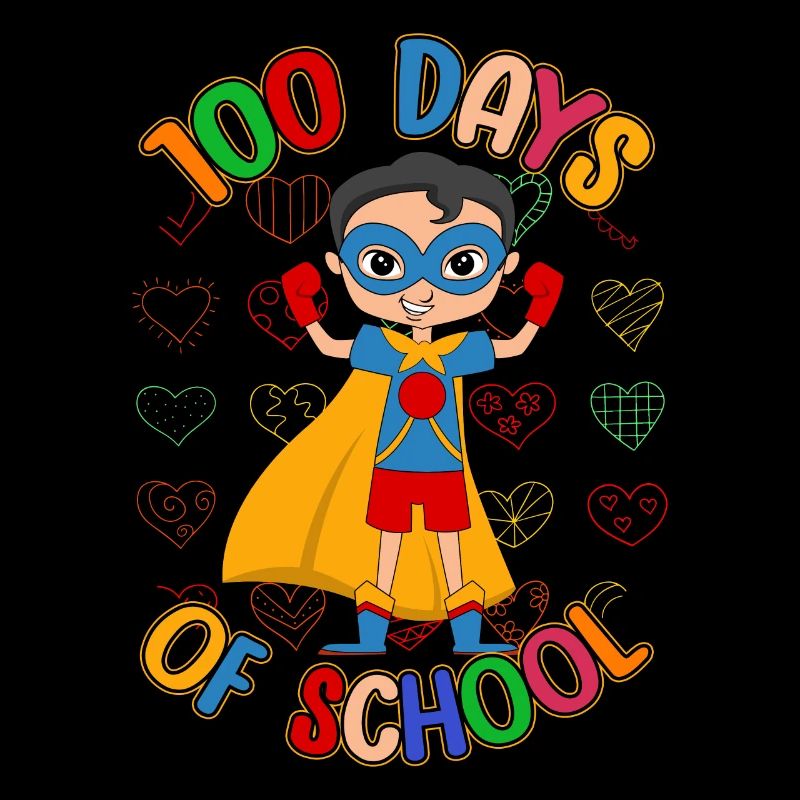 Élève héros 100e jour 100 jours d’école