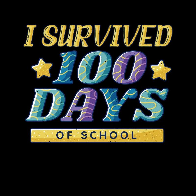 Kunststudent überlebte 100. Tag 100 Tag der Schule