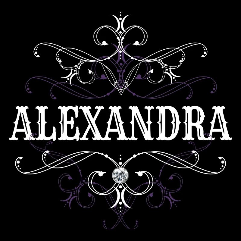 Alexandra Name Vorname Personalisiert