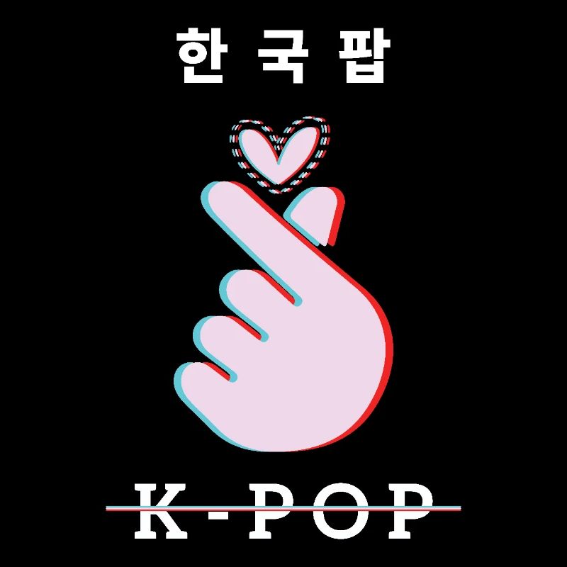 K-Pop Liebe Zeichen Hand Geste