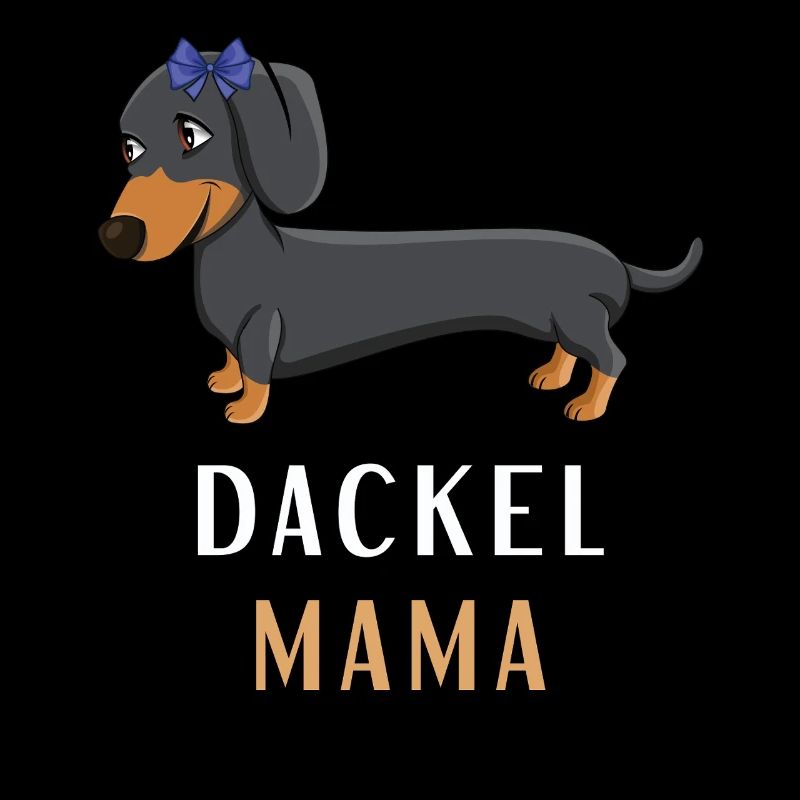 Maman teckel avec arc Dog Lover