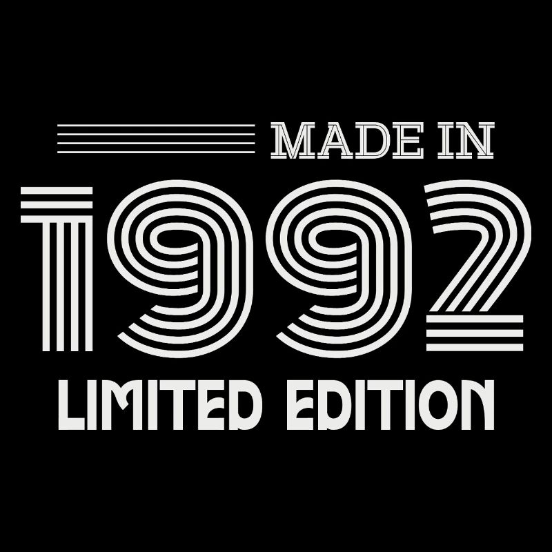 1992 Geburtstagsgeschenk 1992 Geschenkidee
