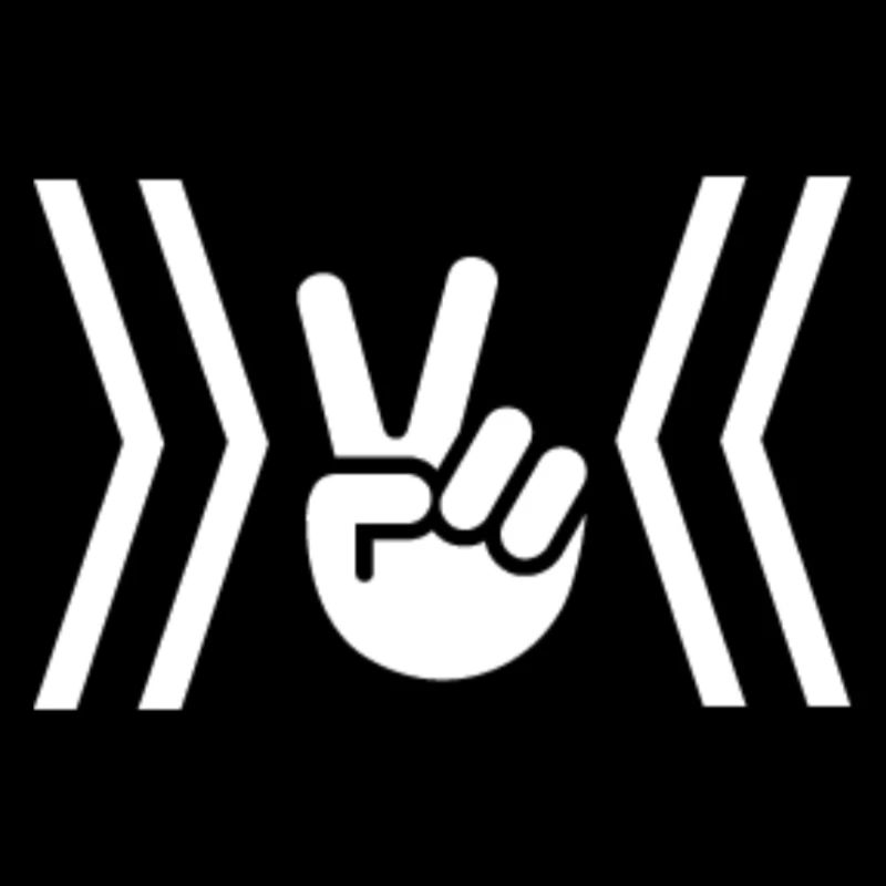 Peace Weiß Groß