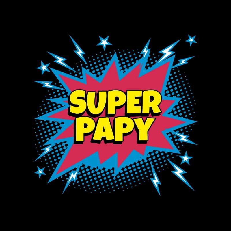 Super Papy super héro superpapy