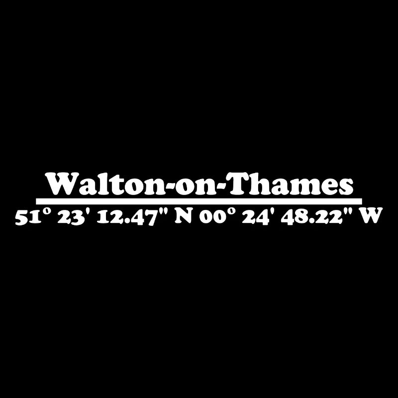 Coordonnées de Walton-on-Thames