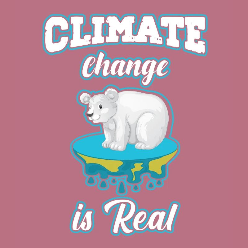 Climate change is real polar bear sweating