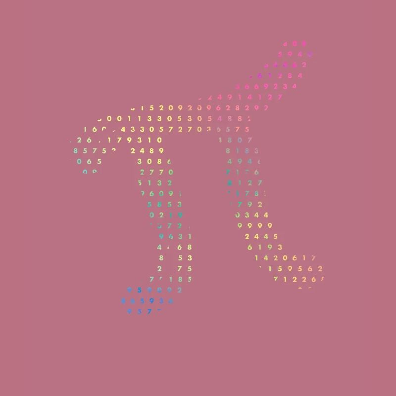 Chiffres de Pi dans les numéros de code source Pi Jour 3.14159