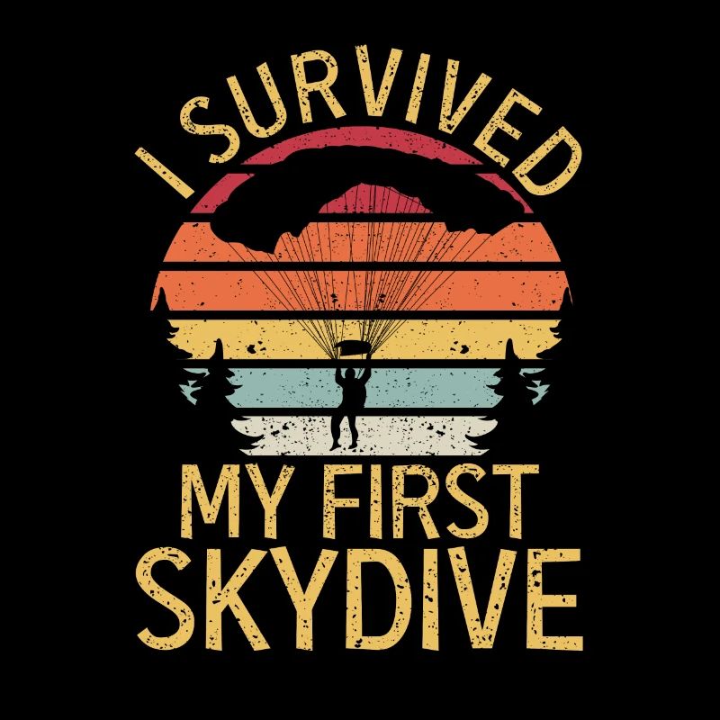 I survived my first parachute jump