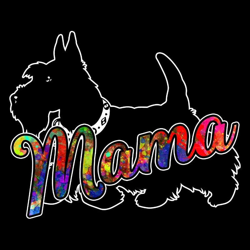 Scottish Terrier Scottish Terrier Mama