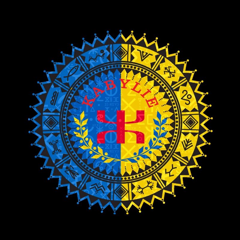 DRAPEAU DE KABYLIE IMAZIGHEN