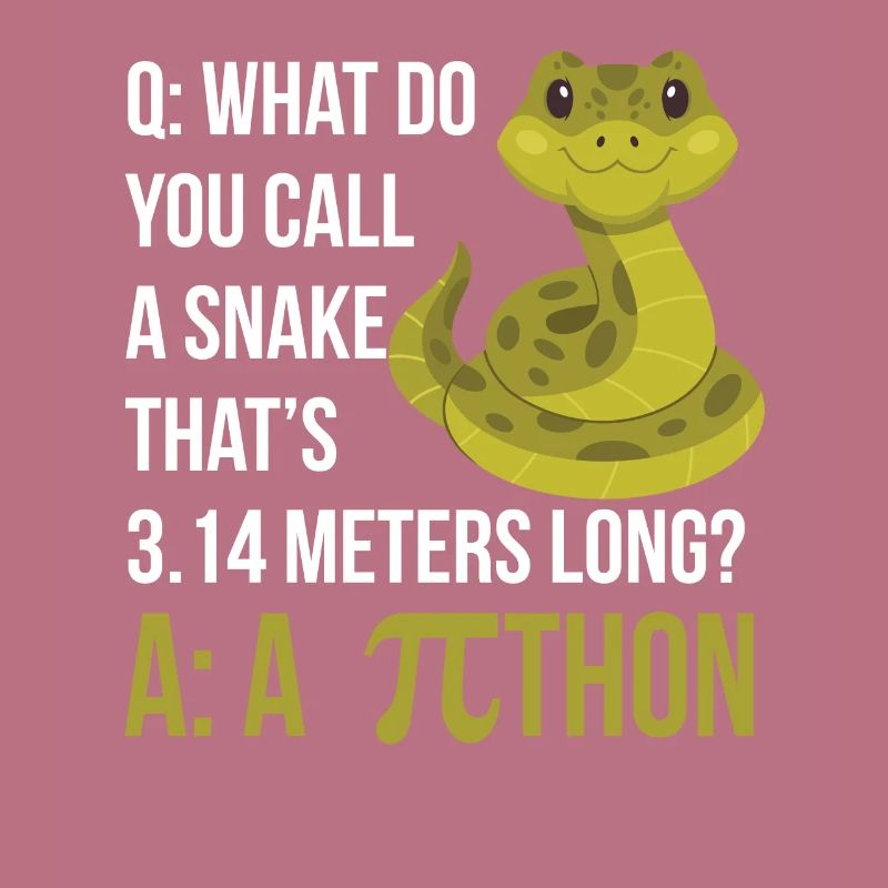 Python Pithon Pie Symbol Funny Math Teacher Happy