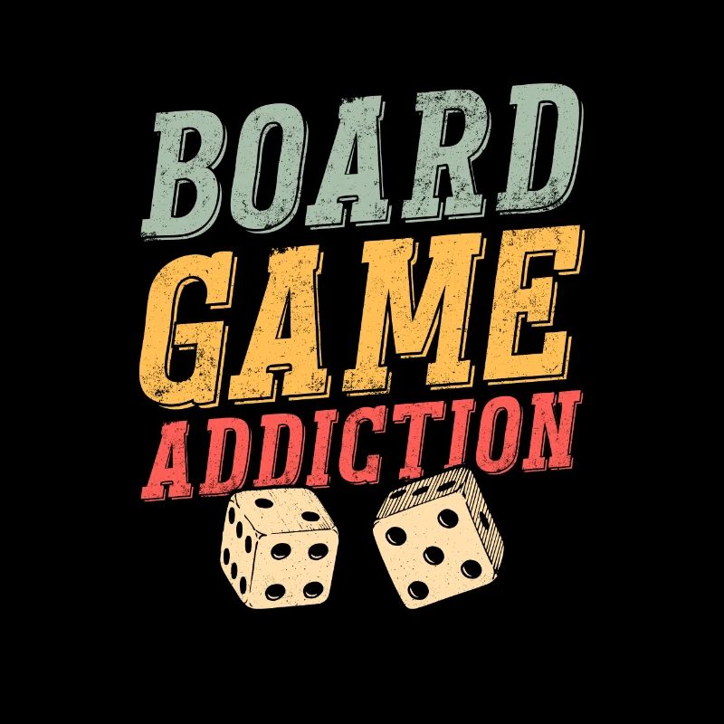 Board Game Addict Tabletop Player Nerd Gamer