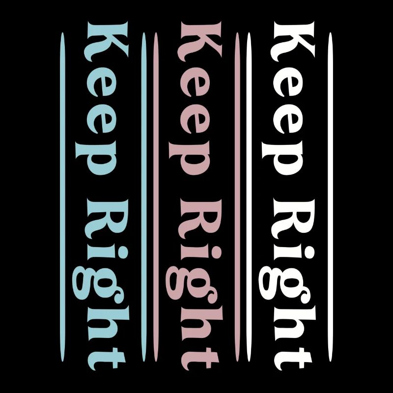 Stay right