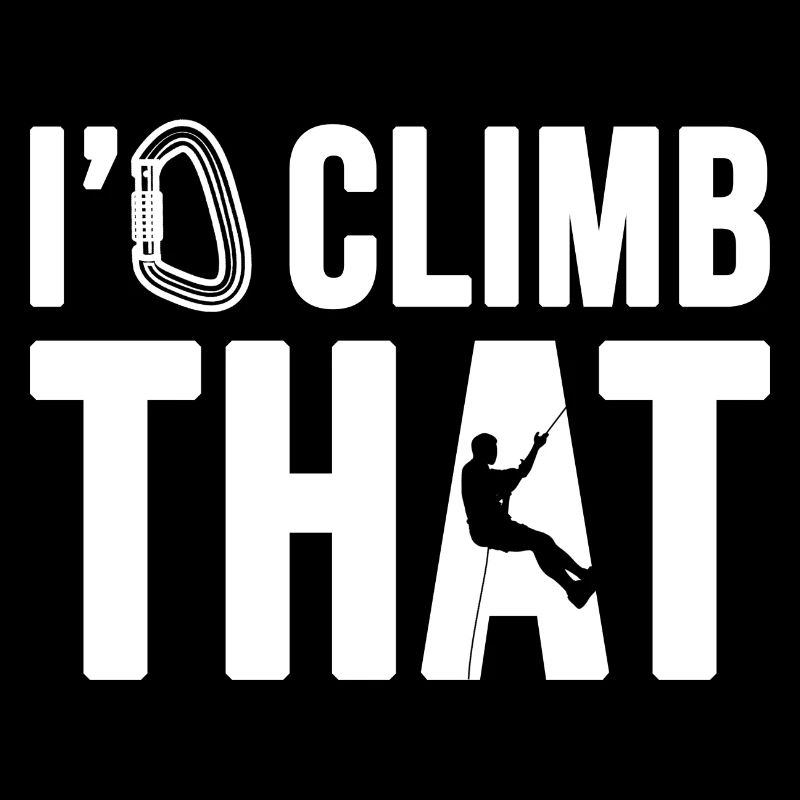 Rock Climbing I'd Climb That Climber Bouldering