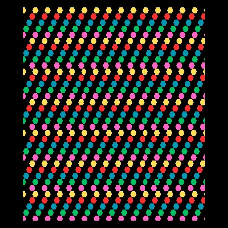 Rhombus pattern design