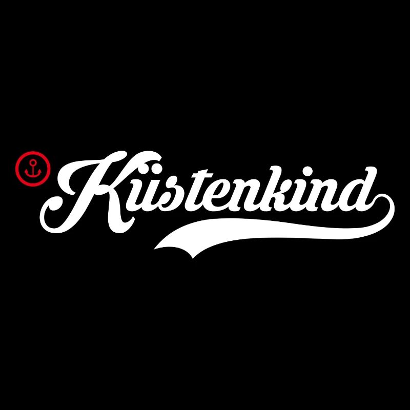 Küstenkind roter Anker