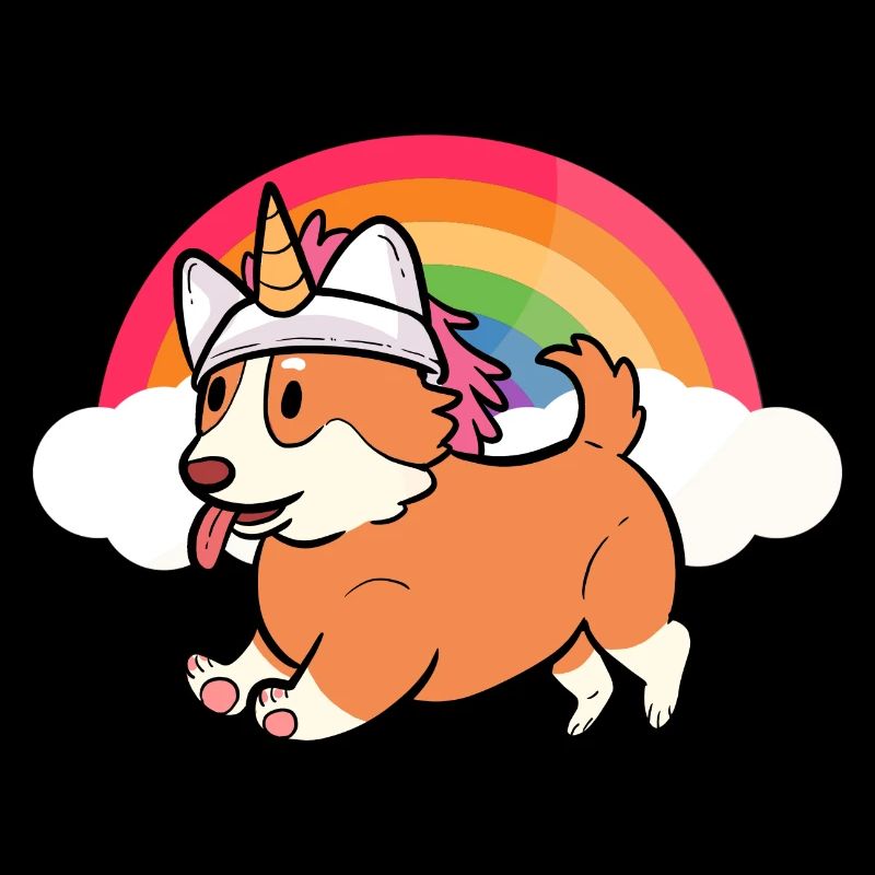 Licorne Corgi