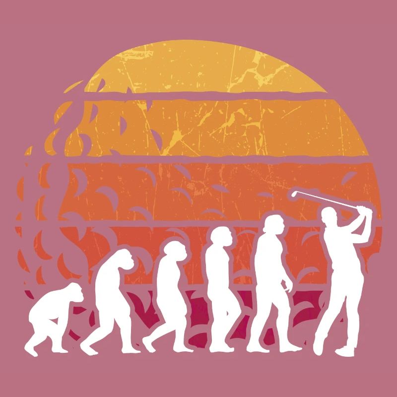 Évolution du golf du singe aux hommes BBall Lovers