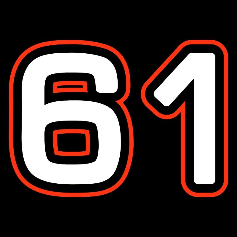 Symbole numérique 61