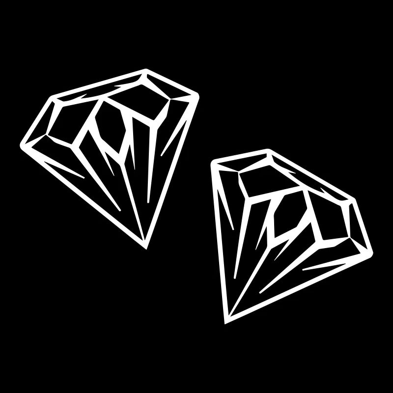 Logo symbole diamant