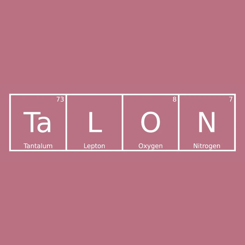 Talon Name First Name Chemistry Periodic Table Elements