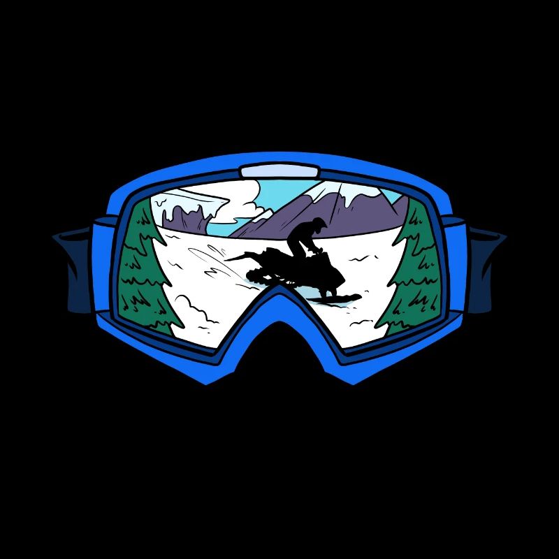 Motor Slede Snowmobiling Goggles Snowmobiler