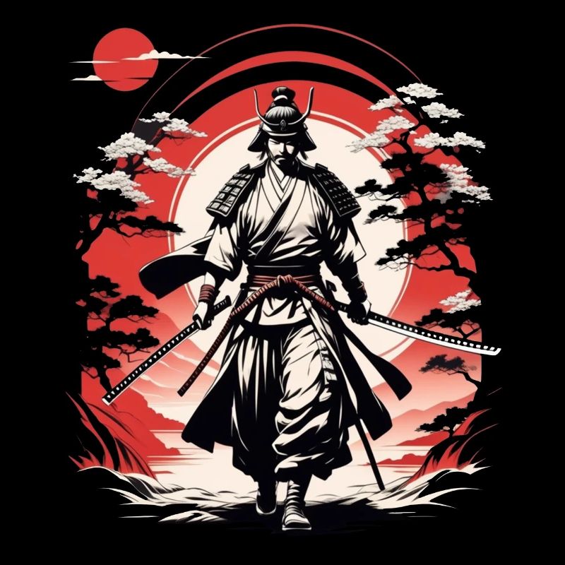 Samurai-Krieger - Japan - Dämon