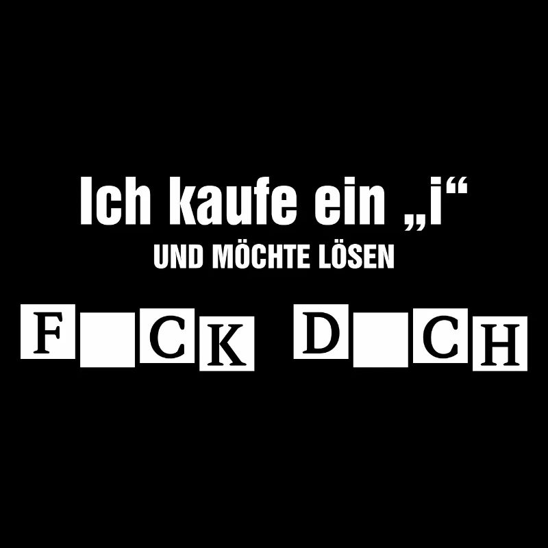 Ich möchte ein "i" kaufen