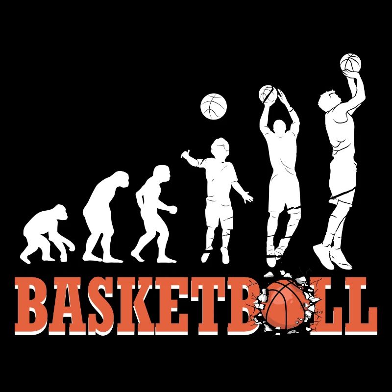Basketball Sports Evolution for BBall Lovers Dunk