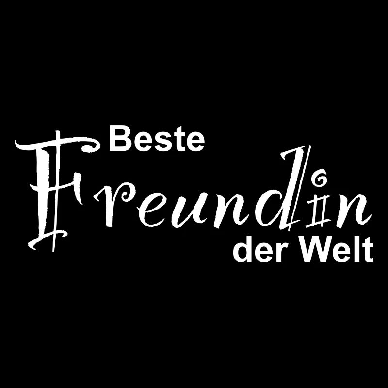 Beste Freundin der Welt Design