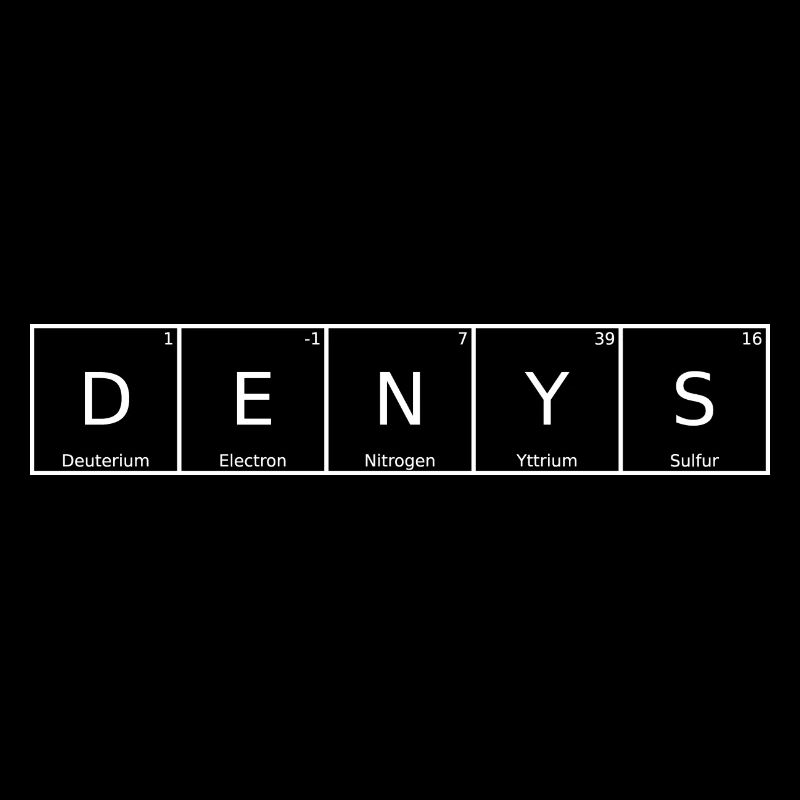 Denys Nom Prénom Chimie Éléments du tableau périodique