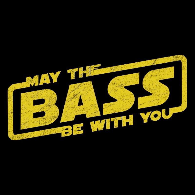 May The Bass Be With You Electro Party Techno EDM