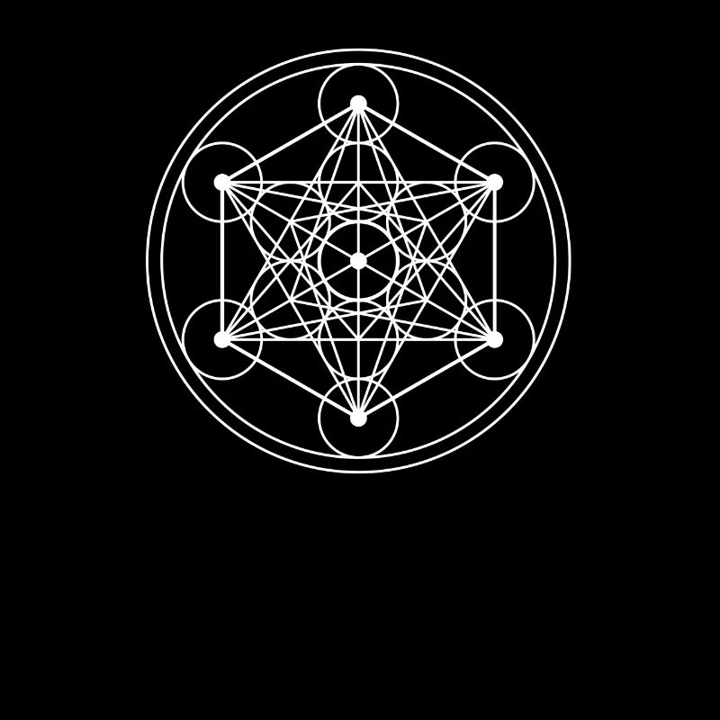 Géométrie sacrée du cube de Metatron