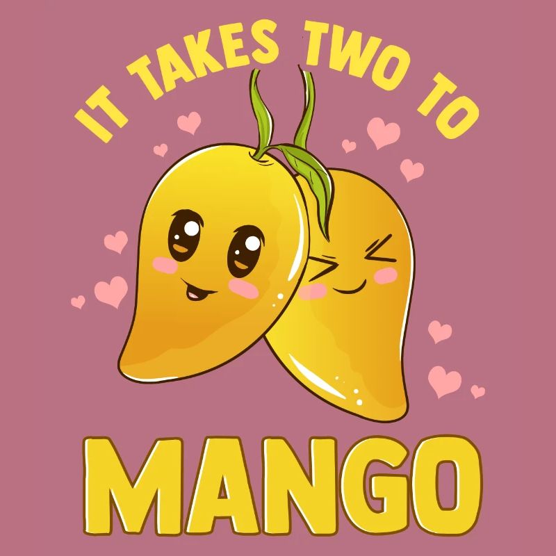 It Takes Two To Mango Funny Fruit Tango Pun