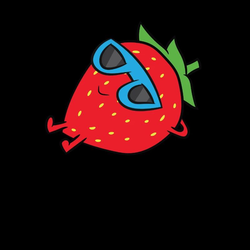 Erdbeere Summer Fruit Sonnenbrillen Auf Erdbeere