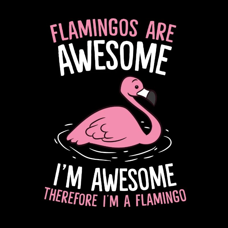 Ich bin ein Flamingo