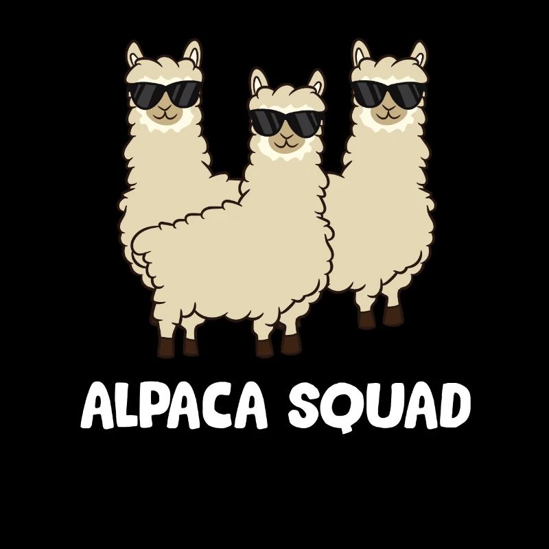 Alpaca Squad Love Alpacas