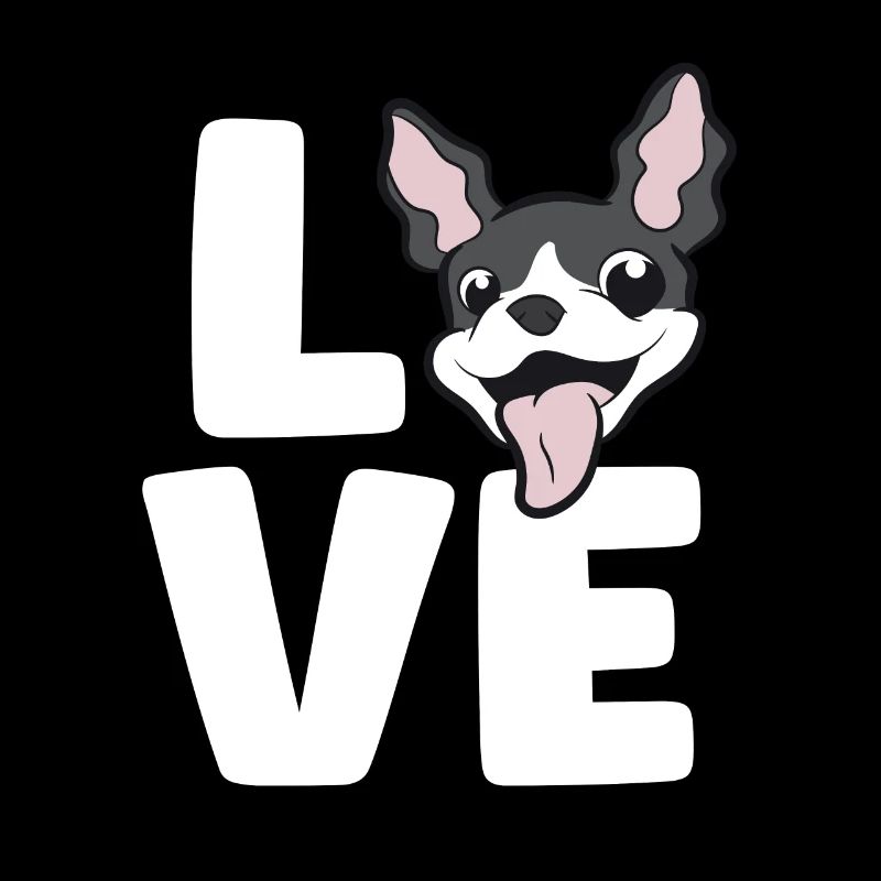 Boston Terrier Hundehalter Liebe Boston Terrier